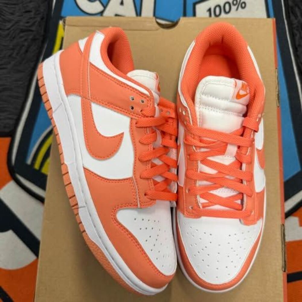Nike Dunk Low Light Wild Mango Size 8W